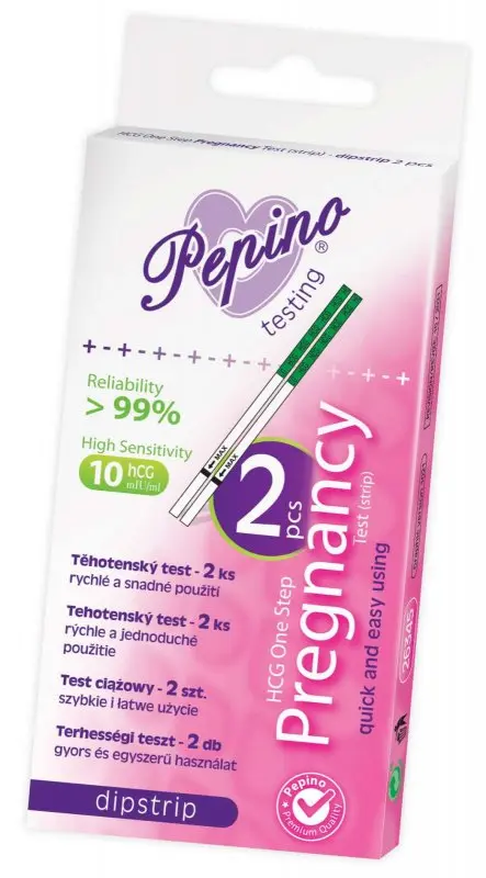 10677_PEPINO TEHOTENSKY TEST DIPSTRIP 2 KS